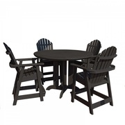 All Weather Outdoor 5 Piece Round Counter Dining Set