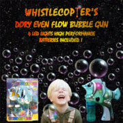 Bubble Gun Dory Light Up LED,  Even Flow,  High Performance Batteries $4
