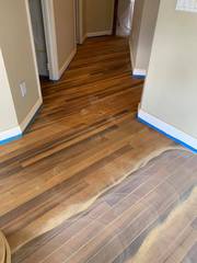Repair refinish install wood floor laminate stairs  vinyl 