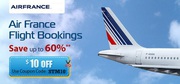 Upto 30% OFF on Air France Reservations