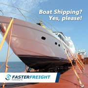 Boat Shipping Solutions | Overseas Yacht Transport - Faster Freight