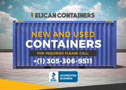 SALE! 40ft Used Shipping Containers for Sale in Miami