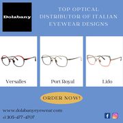 Top Optical Distributor of Italian Eyewear Designs